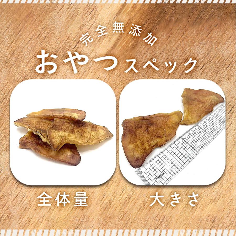 無添加 国産 熊本県産 おやつ かみかみ豚みみ 姿 大判 豚耳 4枚 デンタルケア 歯磨き ガム ドッグフード ギフト プレゼント 大型犬 中型犬 超大型犬 |  | 04