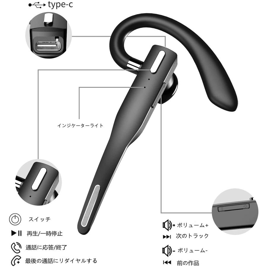 ワイヤレスイヤホン ビジネス向け イヤホン bluetooth 6.1 iphone