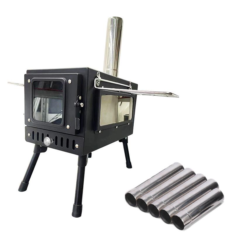 薪 ストーブ アウトドア 調理器具 暖炉 キャンプ 煙突付き 送料無料・匿名配送 送料無料 薪ストーブ アウトドア 調理器具 暖炉 キャンプ 折りたたみ