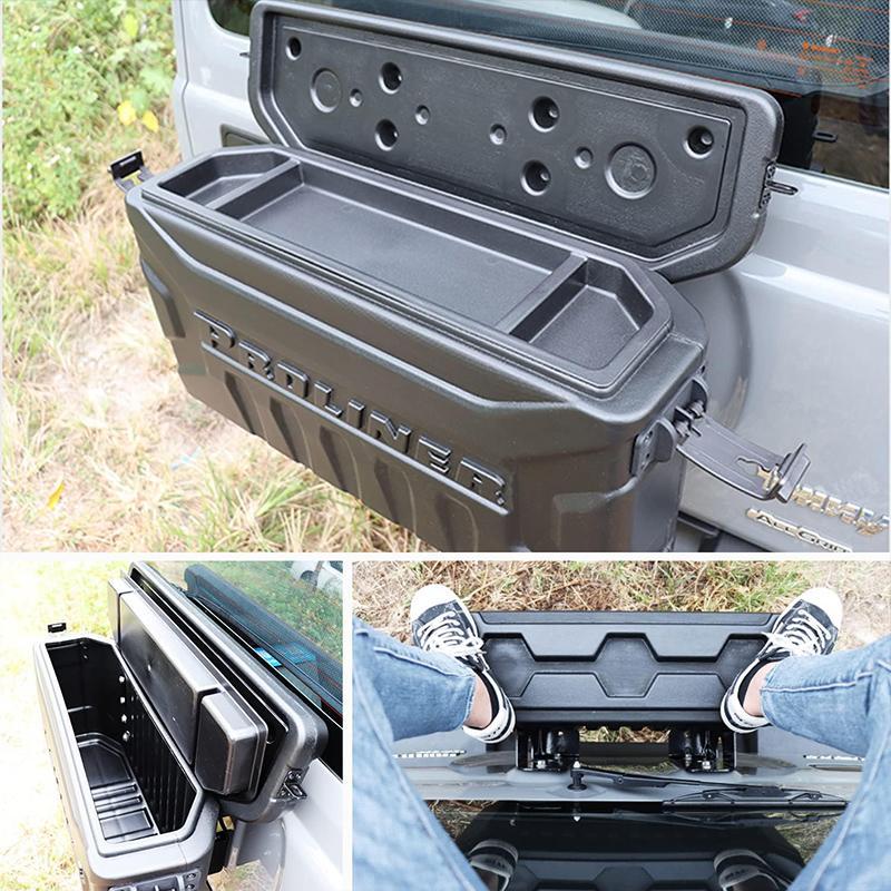 送料無料 新型スズキジムニー リア収納ボックス JB64/JB74 テール
