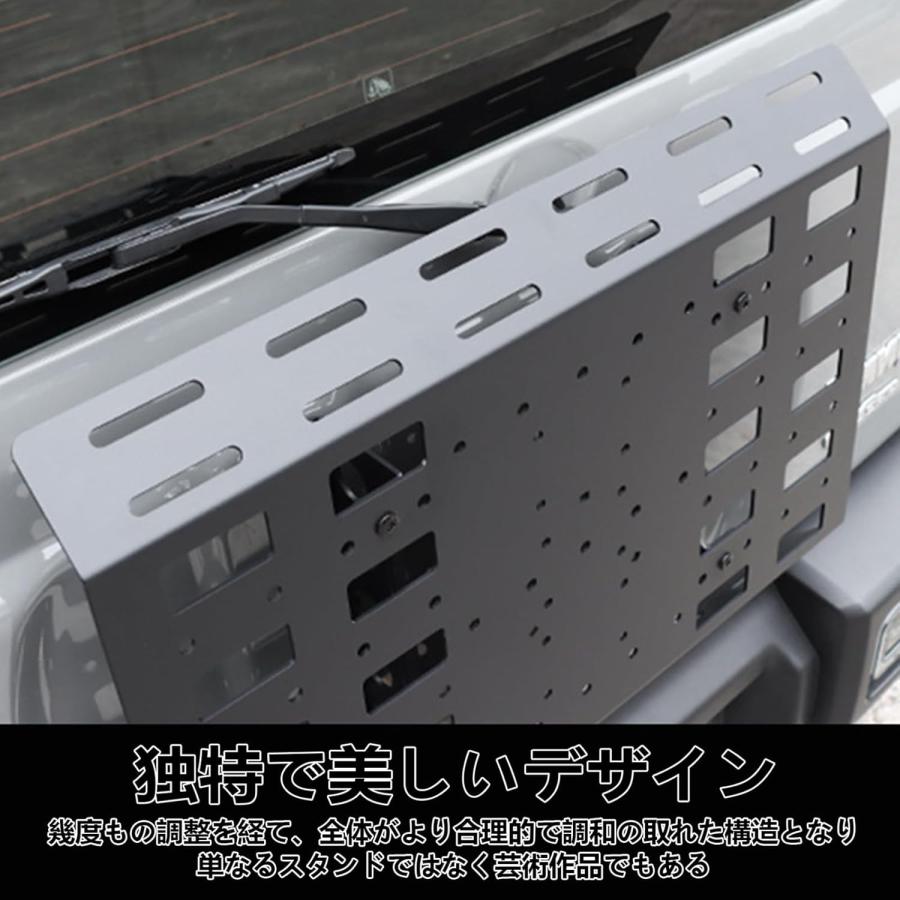 送料無料 新型スズキジムニー リアドア収納ラック JB64 JB74 ノマド