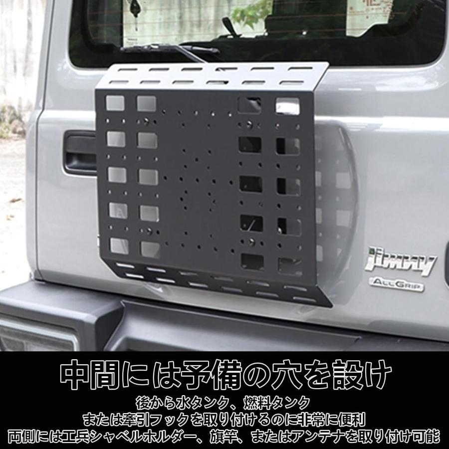 送料無料 新型スズキジムニー リアドア収納ラック JB64 JB74 ノマド