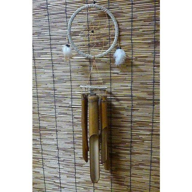 風鈴 バンブー風鈴 ドリームキャッチャー バリバンブー風鈴 エスニック風鈴 竹風鈴 おしゃれ風鈴 07 アジアンショップ ラクシュミー 通販 Yahoo ショッピング