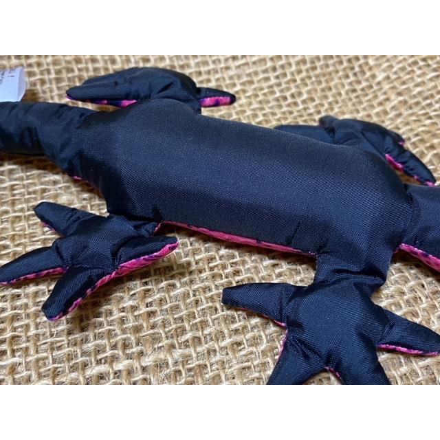 ヤモリ置物 サンドヤモリ大 ピンク系 トカゲ 爬虫類置物 爬虫類雑貨