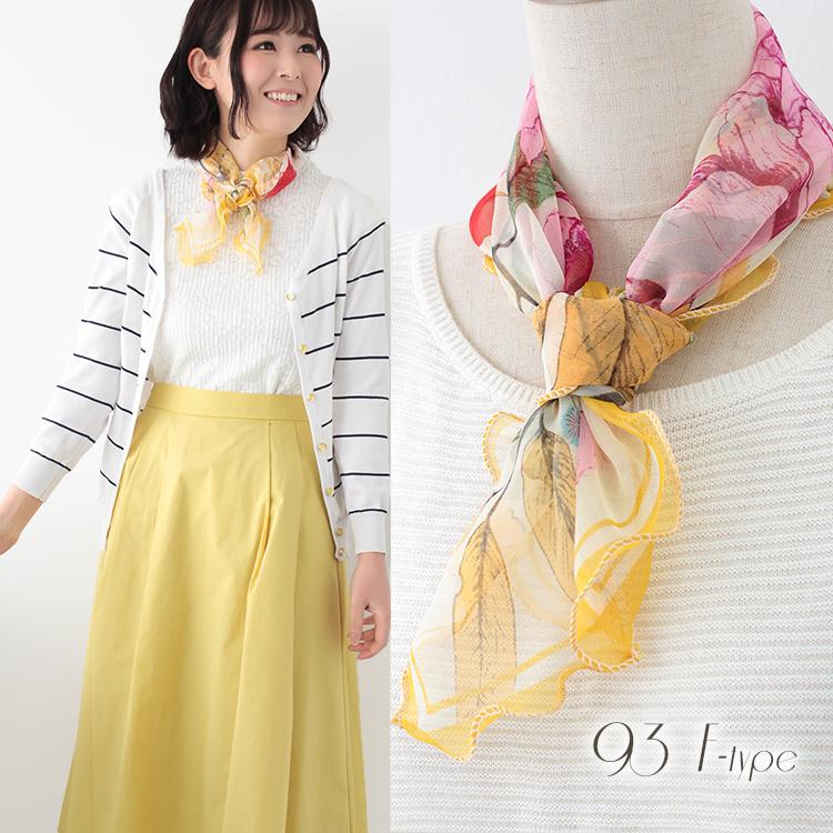 シフォン スカーフ レディース 春 夏 用 シルク 絹 混 花 シフォン スカーフ レディース 春 夏 用 シルク 絹 混 花