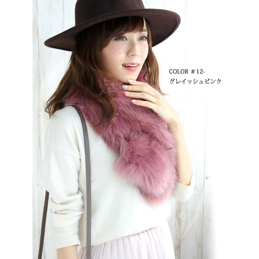 未使用 タグ付き✨フェラガモ　フォックスファー　シルク　ショール　ティペット ティペット ファー マフラー レディース 冬 用 フェイクファー 厚手