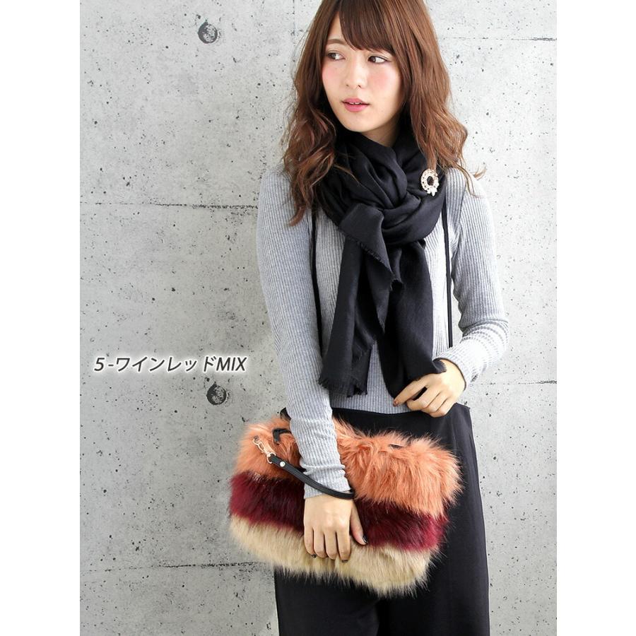 kiss the clubファーバッグ チェリーファーミニバックパック【ブラウン】