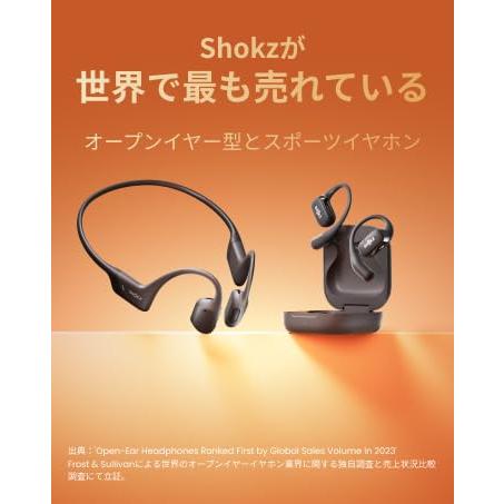 Shokz(ショックス)OpenComm 2 ビジネス骨伝導イヤホン ワイヤレス bluetooth5.1 オープンイヤーヘッドホン 耳を塞 Shokz(ショックス)OpenComm 2 ビジネス骨伝導イヤホン ワイヤレス bluetooth5.1 オープンイヤーヘッドホン 耳を塞