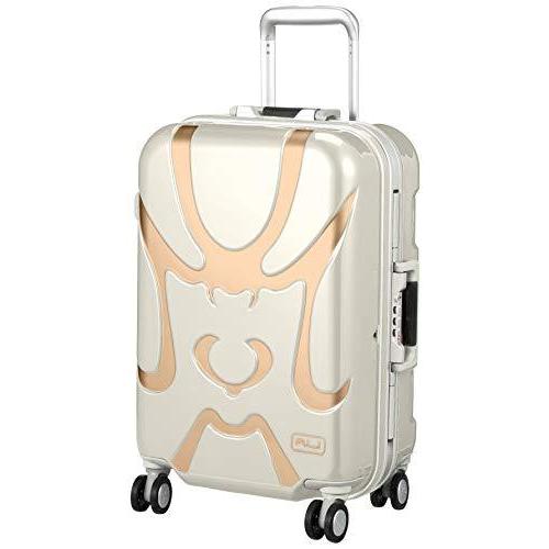 【半額】 [エー・エル・アイ] スーツケース ハードキャリー Kabuki 機内持ち込み可 34L 3.6kg パールホワイト カジュアルスーツケース