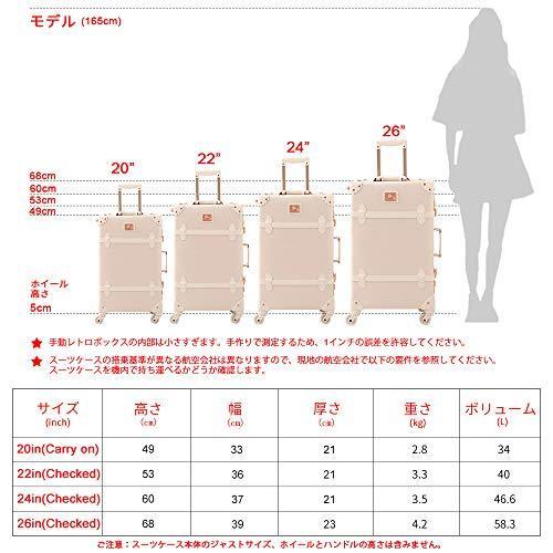 激安正規 店 白 機内持込 子 可愛い ホワイト トランクケース トランク スーツケース クラシック キャリーケース かわいい U8yvc オンライン販売中 Jeromejack Fr
