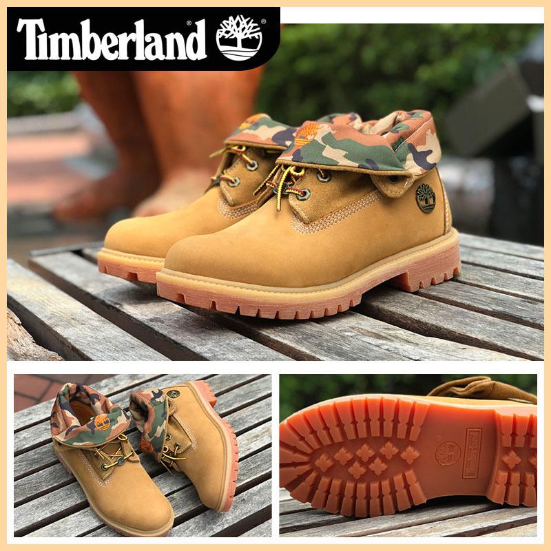 Timberland ティンバーランド ブーツ 靴 ワークブーツ ロールトップ メンズ 本革 ファッション :tianmolanwugt09