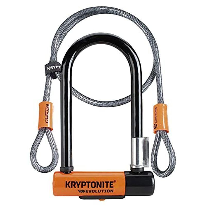 KRYPTONITE(クリプトナイト)　Evolution　Mini-7　U字ロック120cmフレックスケーブル