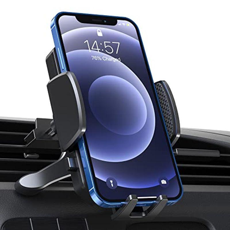 Boiros スマホホルダー 車 エアコン吹き出し口 スマホスタンド 車載ホルダー すまほほるだー 車用 片手操作 360度回転 携帯ホルダ 3ysxhd2tuu 内装用品 Tdsc Sn