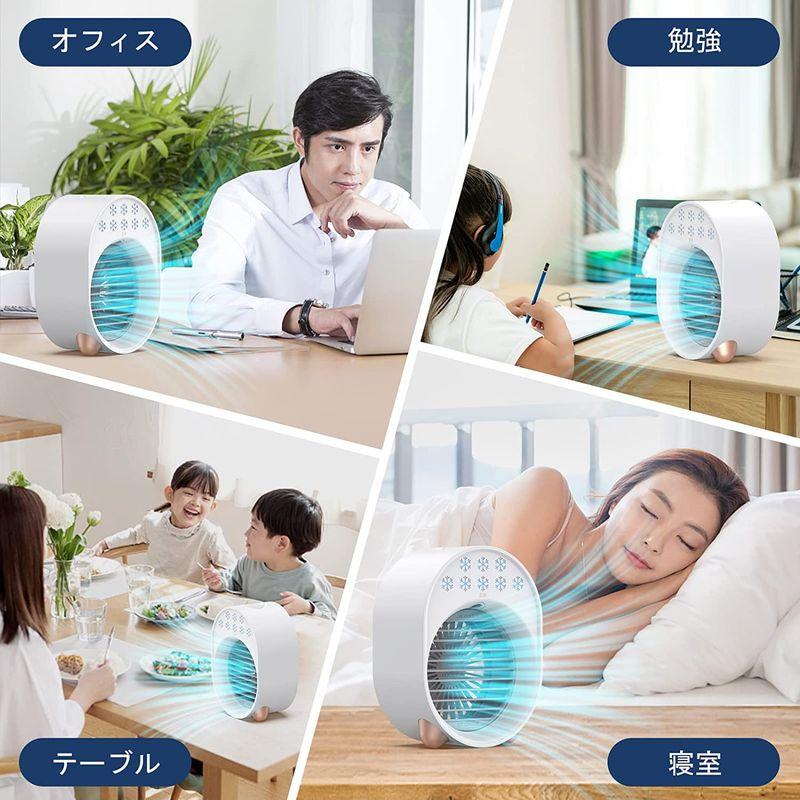 新品】【新品】2023年夏新版 冷風機 冷風扇 SIK 卓上冷風機 4000mAh大