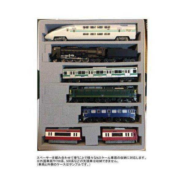 Nゲージ車両収納用 Kato小型ブックケース対応 セール特価 交換用6両収納中敷ウレタン