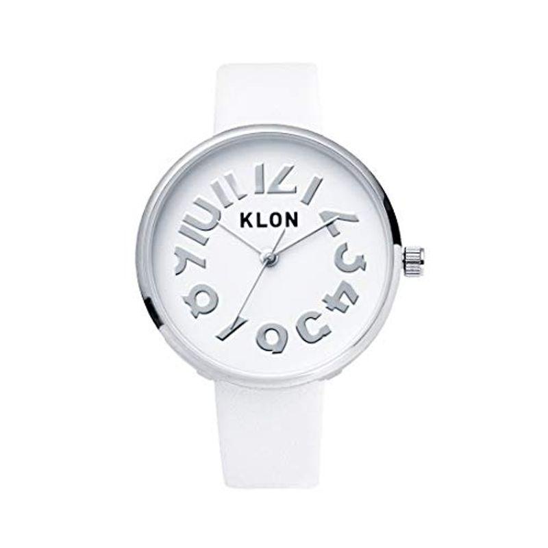 kl0n 腕時計 うで時計 メンズ レディース おしゃれ シンプル 白 ホワイト KL0N HIDE TIME WHITE Ver.SILV