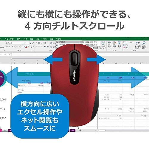 マイクロソフト Bluetooth モバイル マウス 3600 PN7-00007 : ワイヤレス コンパクト 利き手を問わないデザイン Blu｜lalala-store｜03