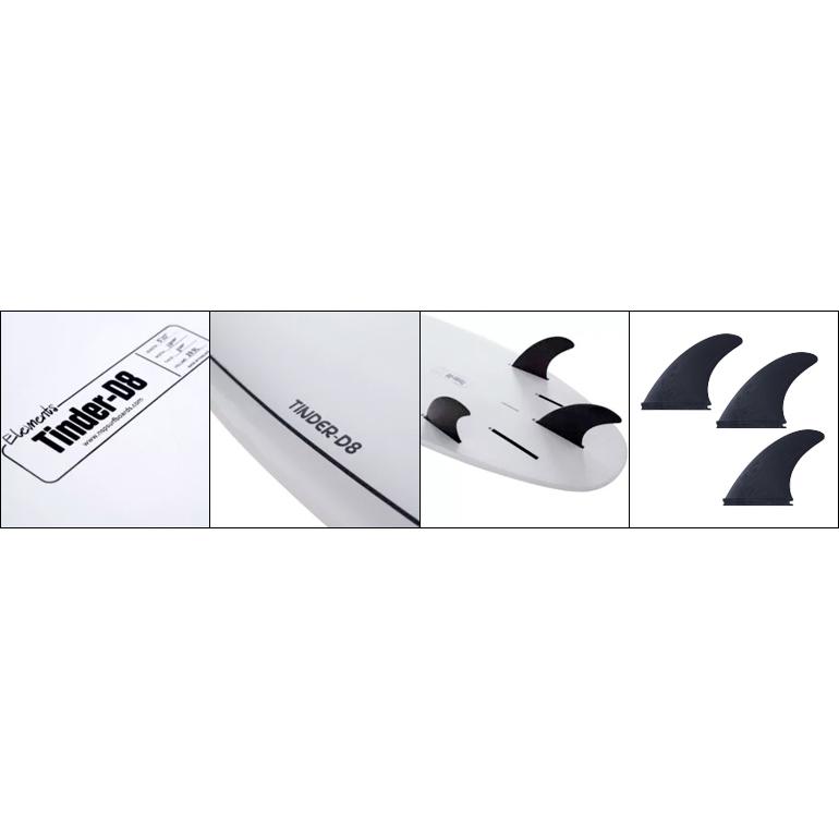 【ラスト1点】 NSP Surfboard ELEMENTS HDT TINDER-D8 6’4” NSP サーフボード ショートボード EPS 【LWH1005662205】(35816円)