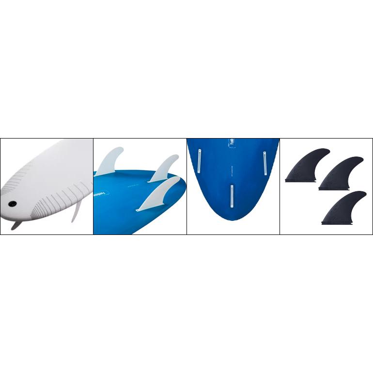 サーフボード　ファンボード　7'2 西濃運輸営業所止め サーフボード ラハイナ/LAHAINA 7'2 L08GR