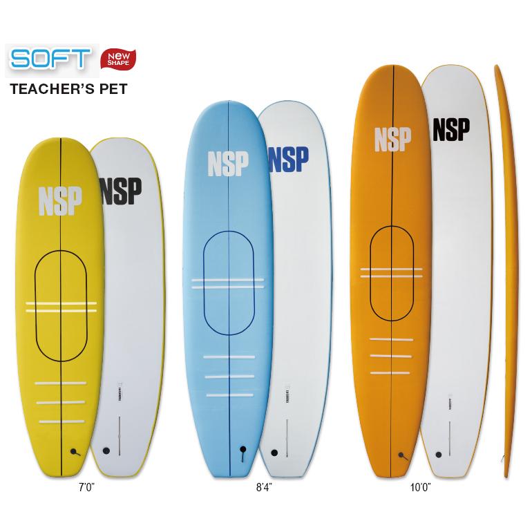 【即出荷】 - Surfboard SOFT NSP 各種サーフィン用品を販売中です。 TEACHER'S ロングボード ソフトサーフボード NSP  8'4” Longboard PET - サーフボード