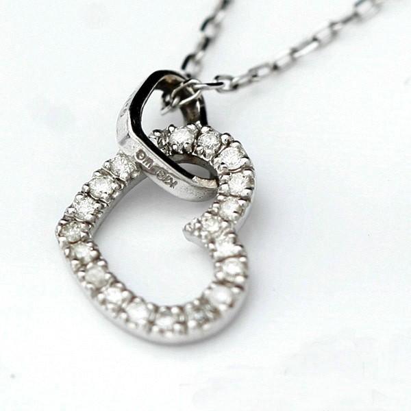 日本製・オーダーメイド me on K10 WG ダブルオープンハート