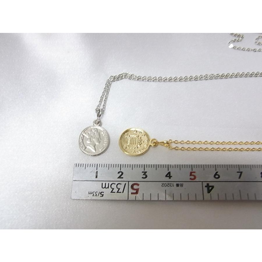 ネックレス PENNY COIN 幸せのペニーコインチャームネックレス 2カラー ANGEL FACTORY