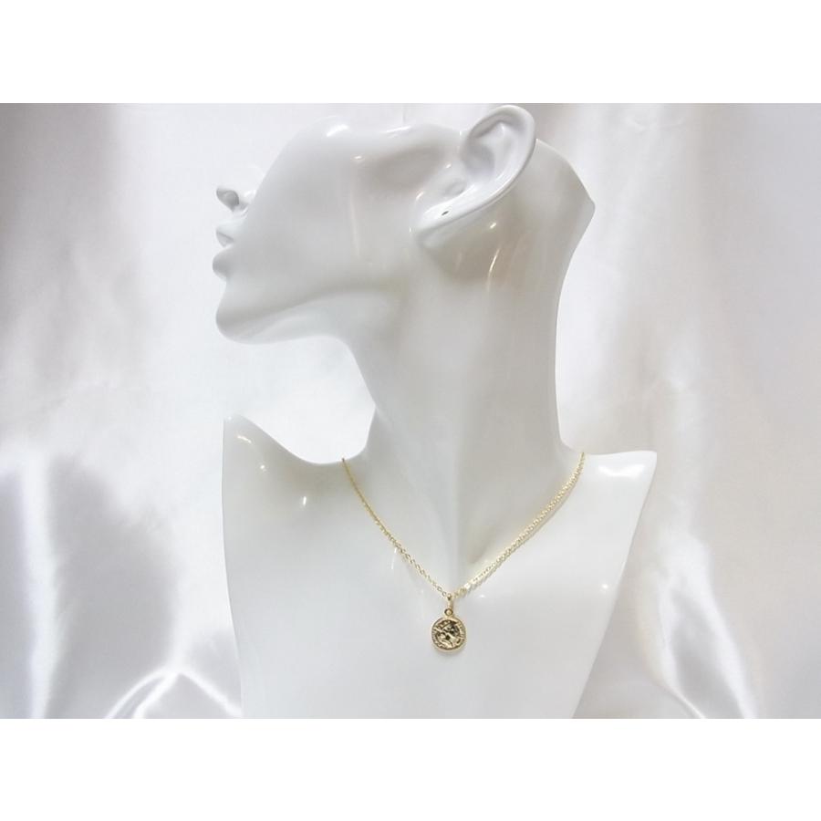 ネックレス PENNY COIN 幸せのペニーコインチャームネックレス 2カラー ANGEL FACTORY