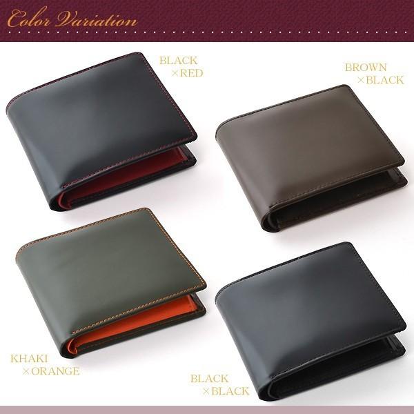 二つ折り財布 DECOROSO デコローゾ メンズ用 馬革短財布 cl-1200 二つ折り財布 DECOROSO デコローゾ メンズ用 馬革短財布 1200 4色展開