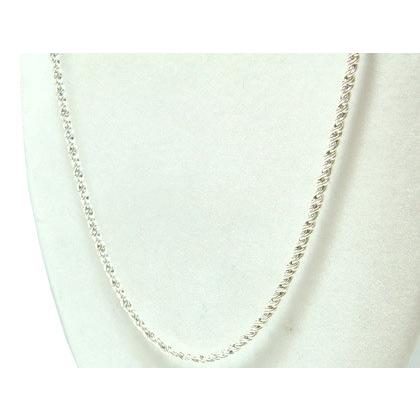 シルバー ネックレス 幅0.2cm メッシュシルバーネックレスチェーン