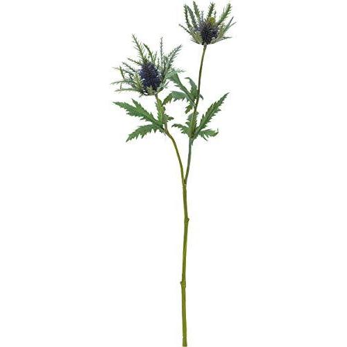 306円 激安 新作 Asca 造花 アザミ 2 ブルーグリーン 全長 47cm A 009g