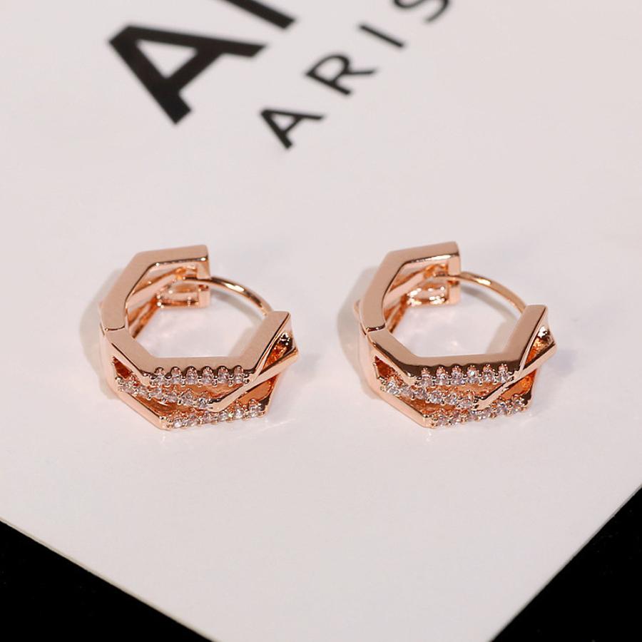 ピアス レディース メンズ フープピアス プラチナ ピンクゴールド CZダイヤモンド AAAA ジルコニア シルバー925 ロジウムコーティング仕上げ アレルギー対応 |  | 02