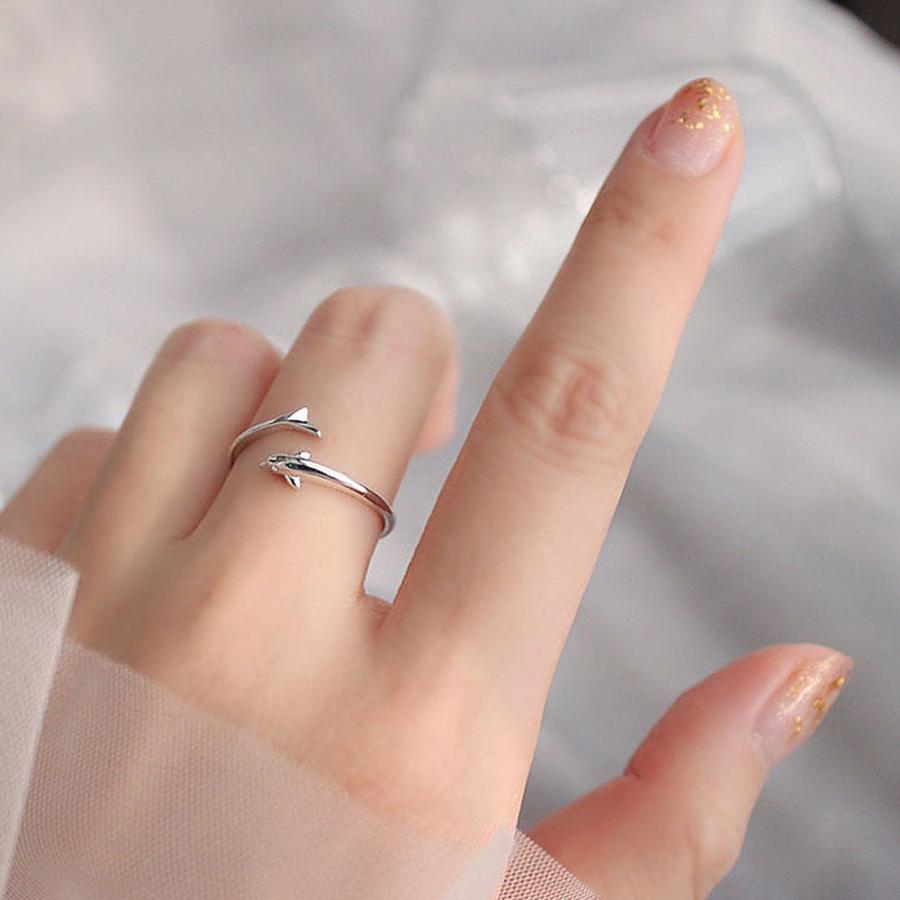 指輪 リング レディース ドルフィンリング イルカ モチーフ フリーサイズ ハワイアン シルバー925 プラチナ コーティング仕上げ シルバーリング アレルギー対応 |  | 07