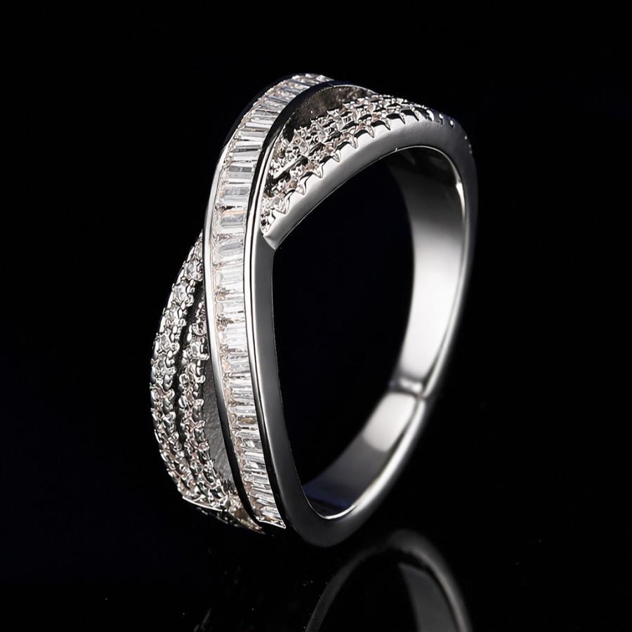 テニスリング エタニティ 指輪 レディース 上品 フォーマル CZダイヤモンド AAAA キュービック ジルコニア シルバー925 プラチナ仕上げ 30代 40代 50代 |  | 02