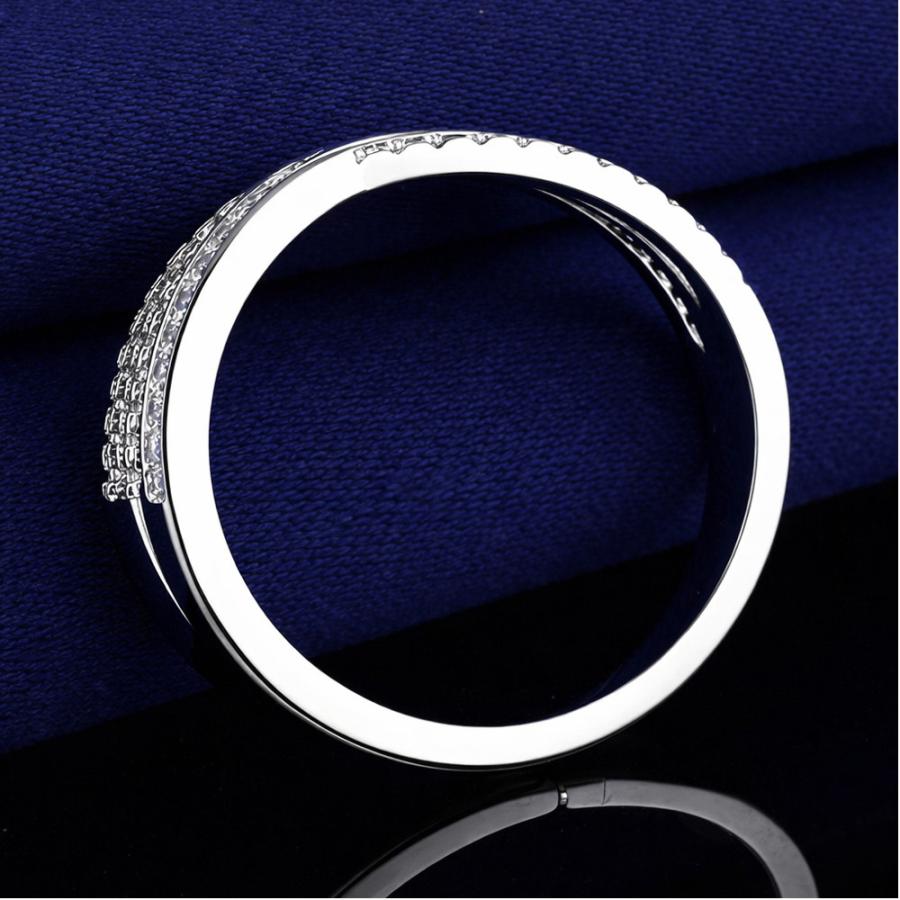 テニスリング エタニティ 指輪 レディース 上品 フォーマル CZダイヤモンド AAAA キュービック ジルコニア シルバー925 プラチナ仕上げ 30代 40代 50代 |  | 03