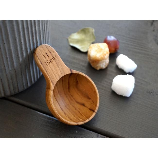 SALIU 【SALIU TEAK】おおさじ 大さじ 大匙 メジャースプーン 木製 チーク材 チーク タイ サスティナブル : Lala ...