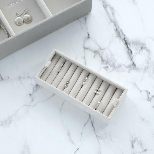 STACKERS アクセサリーケース グレージュ3段　リングホルダー付 STACKERS 【日本正規代理店】【STACKERS】リングホルダー