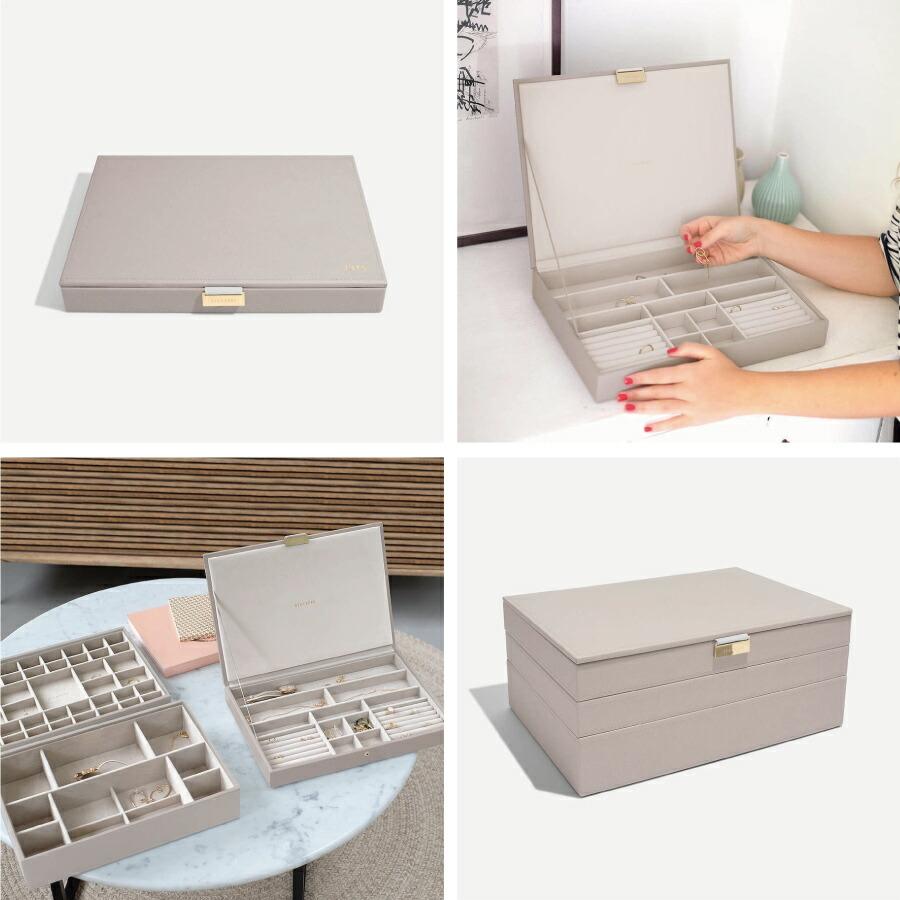 日本正規代理店】【STACKERS】スーパーサイズ ジュエリーケース リッド
