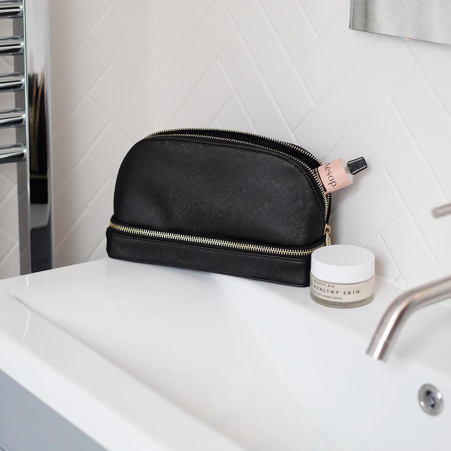 【STACKERS】メイクアップ バッグ Makeup Bag ブラック Black スタッカーズ 75386Lala Nature