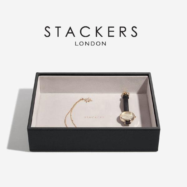 STACKERS ブラック アクセサリーケース ブラック 旅行 英国 スタッカーズ ジュエリーケース アクセサリー