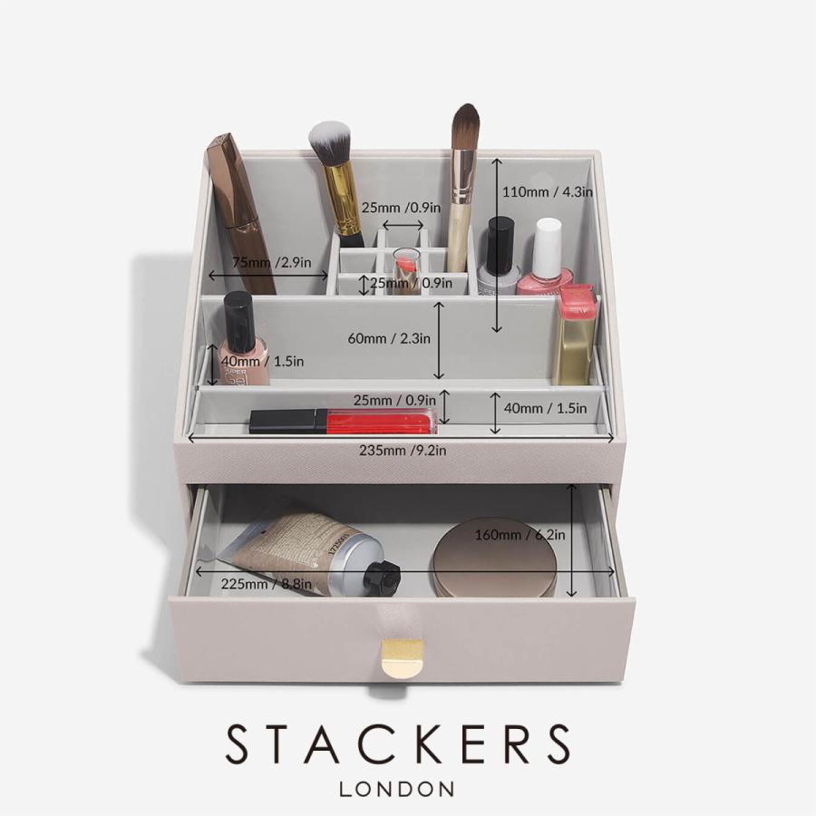 日本正規代理店】【STACKERS】メイクアップ オーガナイザー トープ 