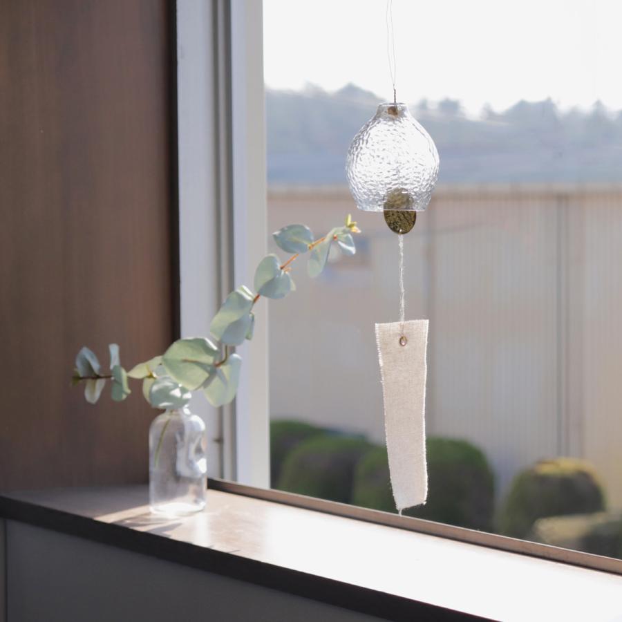 Creer 】in bloom グラス ウィンドチャイム Lemon 風鈴 レモン