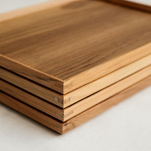 【TEAK WOOD】スタックトレー　L　38ｃｍ　チーク　Stack tray｜lalanature｜04