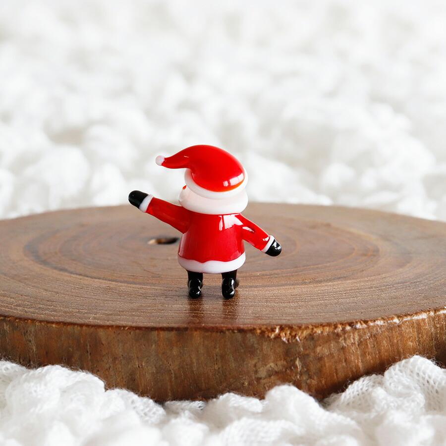 The Joy Luck Club】立ち上がりサンタ サンタクロース ガラス製