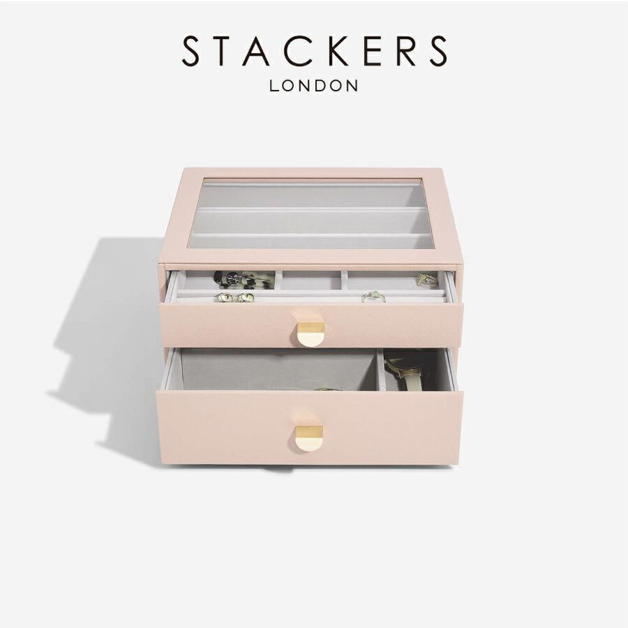 ☆美品☆ スタッカーズ ドロワー 引き出し クラシック 5点 セット ピンク STACKERS（スタッカーズ） 【日本正規代理店】【STACKERS】クラシック