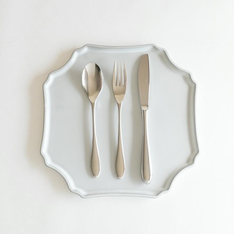 Loire 】 デザートカトラリー スプーン フォーク ナイフ ステンレス