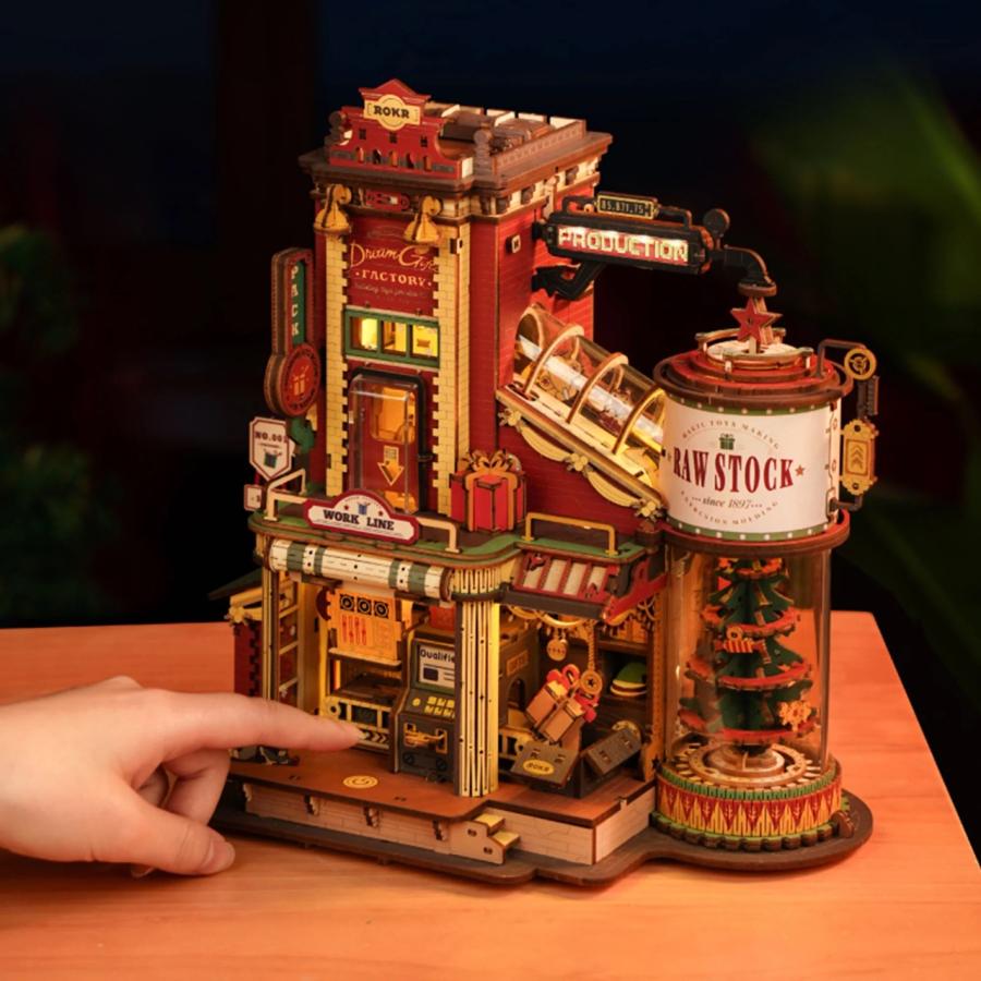こうの早苗オリジナルキット　四角つなぎとブロードリームパースのタペストリー Rolife】ドリームギフトファクトリー Christmas Dream Gift Factory