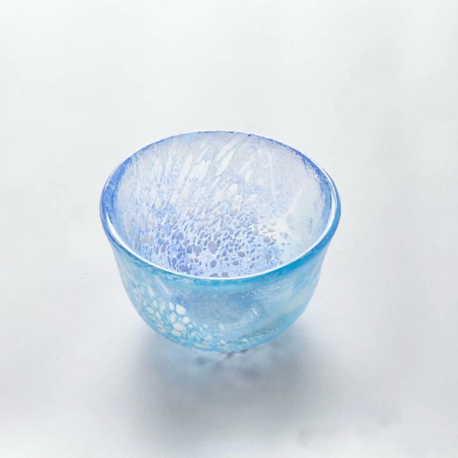 江戸硝子】そばちょこ カップ 茶器 ガラス食器 日本製 いきはり みず