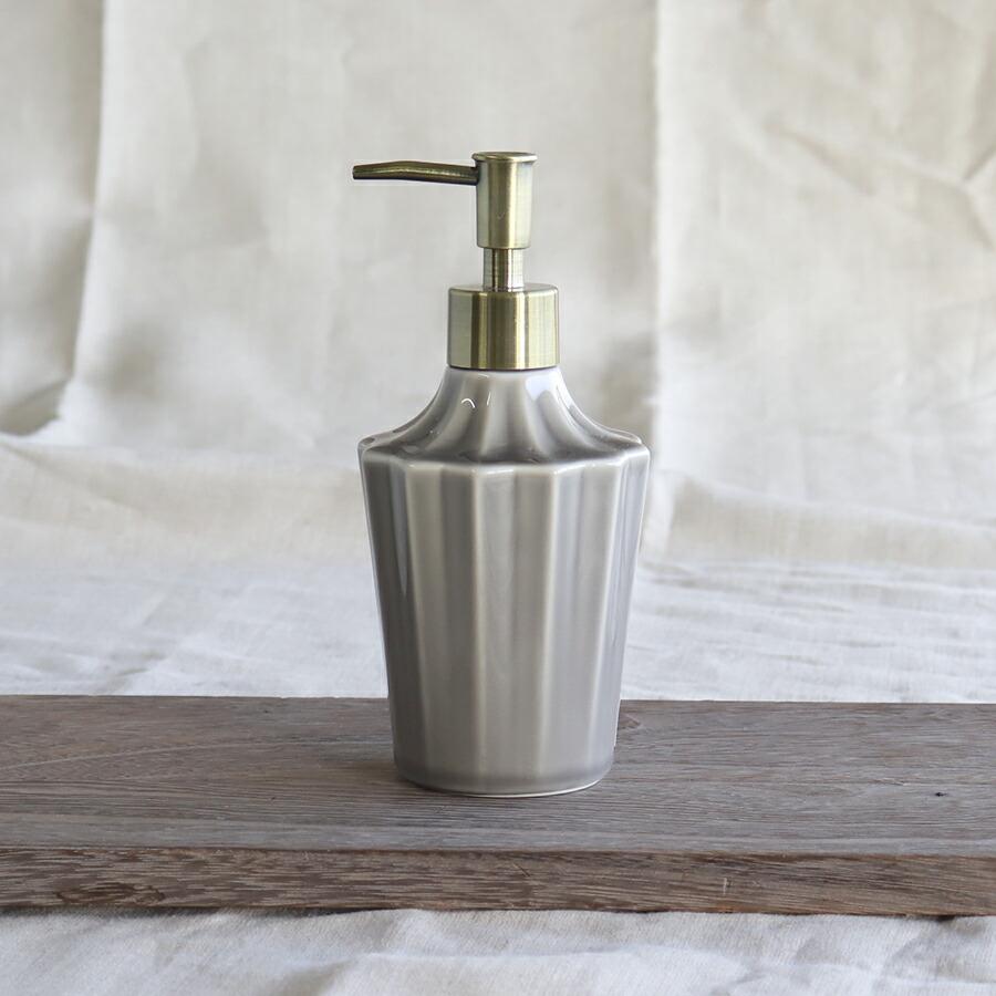 Color Dispenser】ハンドソープ ディスペンサー 陶器 日本製 カラー