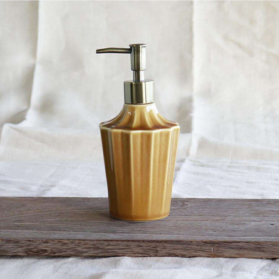 Color Dispenser】ハンドソープ ディスペンサー 陶器 日本製 カラー