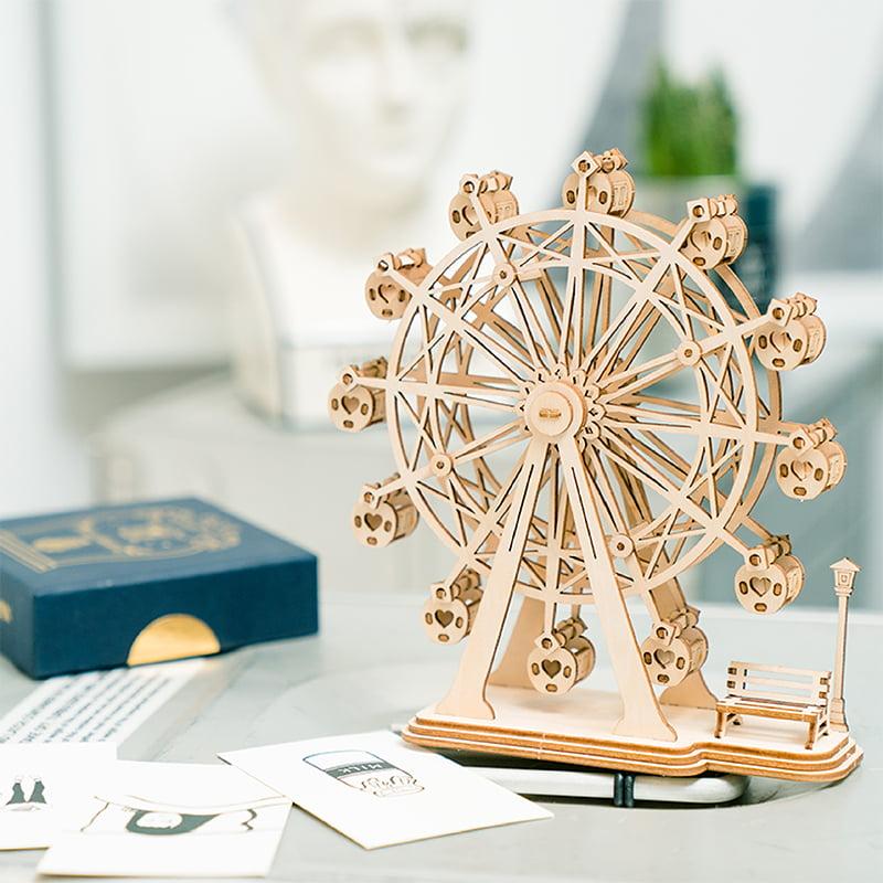 Rolife】観覧車 Ferris Wheel 3D ウッドパズル 木製パズル DIY